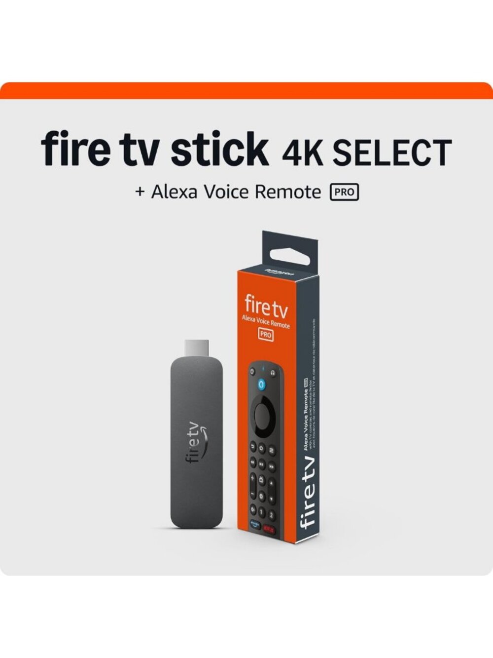 4K Streaming Media Player Bundle with Alexa Voice Remote - Smart TV Accessory